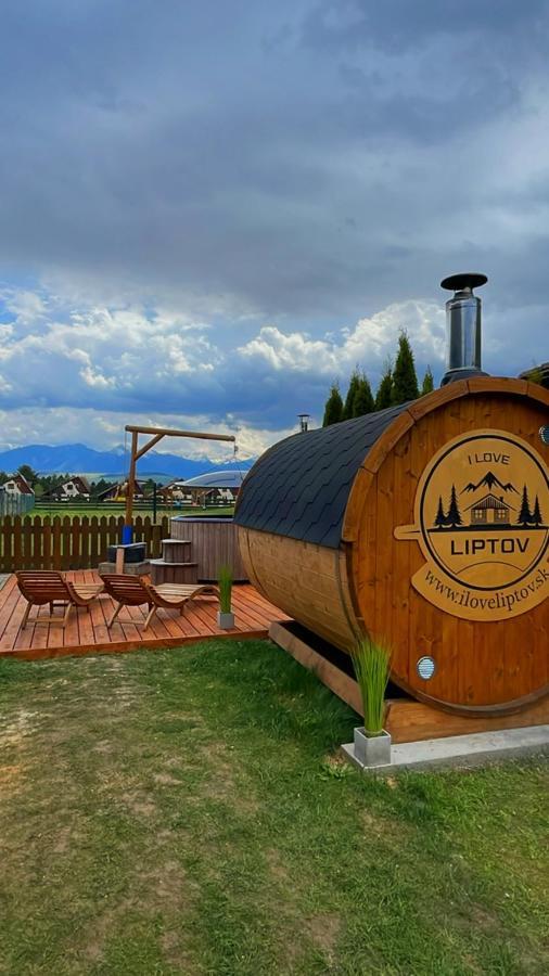Drevenicka Anicka - Liptovska Mara Villa Liptovský Trnovec Dış mekan fotoğraf